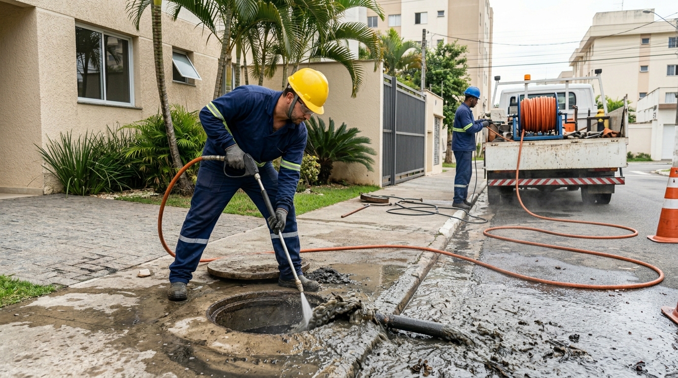 Hidrojateamento Industrial em São Gonçalo‑RJ